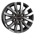 Borbet cw6 mistral anthracite glossy polished mistral anthracite glossy polished 16"(CW6656541306841BMAGP)