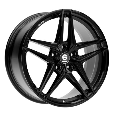 Sparco sparco record gloss black 18"
             W29094003C5
