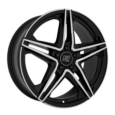 MSW msw 31 gloss black full polished 18"
             W19411502T56