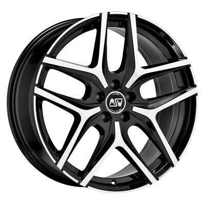 MSW msw 40 gloss black full polished 18"
             W19326001T56