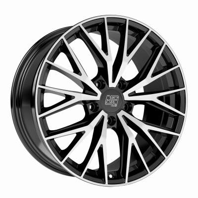 MSW msw 44 gloss black full polished 20"
             W19416505T56