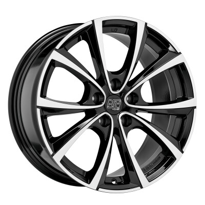 MSW msw 27t gloss black full polished 18"
             W19342001T56