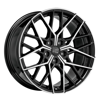 MSW msw 74 gloss black full polished 19"
             W19351500T56